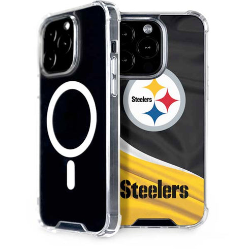 NFL Pittsburgh Steelers iPhone 15 Pro MagSafe Case